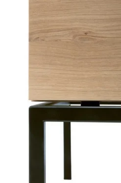 Anrichte Ligna Eiche schwarz B 165 cm