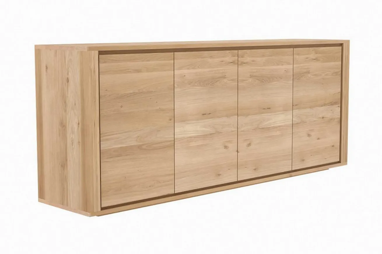 Anrichte Shadow Eiche massiv B 203 cm