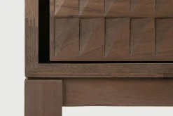 Anrichte Sono Teak lackiert B 228 cm