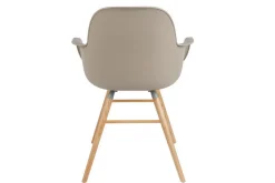 Armlehnstuhl Albert Kunststoff pastell taupe