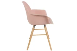 Armlehnstuhl Albert Kunststoff pastell rosa