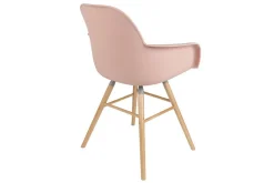 Armlehnstuhl Albert Kunststoff pastell rosa