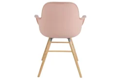 Armlehnstuhl Albert Kunststoff pastell rosa