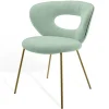Armlehnstuhl Alice Stoff grün