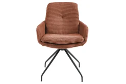 Armlehnstuhl Bilbao Cord rost