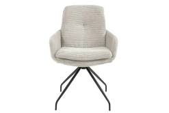 Armlehnstuhl Bilbao Cord drehbar