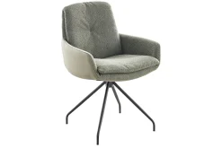 Armlehnstuhl Bilbao Stoff grün