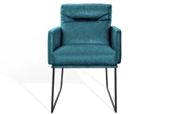 Armlehnstuhl D-light Stoff türkis