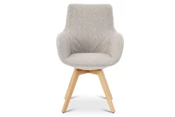 Armlehnstuhl Jona Stoff natur