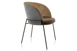 Armlehnstuhl Lunar Pure Stoff braun