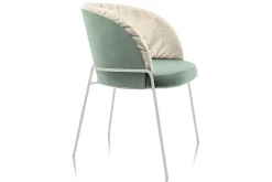 Armlehnstuhl Lunar Stoff grün