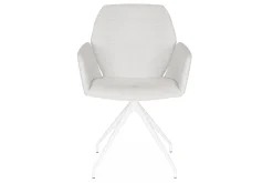 Armlehnstuhl Match 95 uni silber