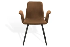 Armlehnstuhl Maverick Leder braun