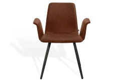 Armlehnstuhl Maverick Stoff braun