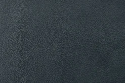 Armlehnstuhl mit Drehfunktion Leder blau