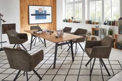 Armlehnstuhl Paula braun