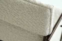 Armlehnstuhl Yves Stoff taupe