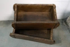 Aufbewahrungsbox Holz natur