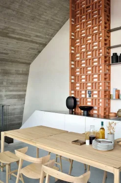 Ausziehtisch Bok Eiche massiv 140 cm