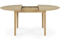 Ausziehtisch Bok Eiche natur D 129 cm
