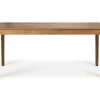 Ausziehtisch Bok Teak massiv B 140 cm