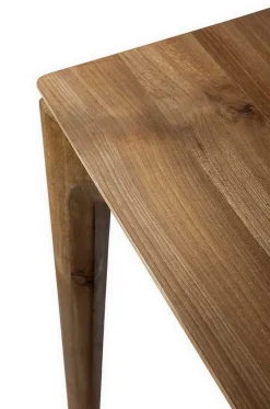 Ausziehtisch Bok Teak massiv B 140 cm