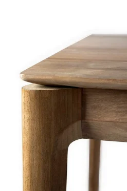 Ausziehtisch Bok Teak massiv B 140 cm