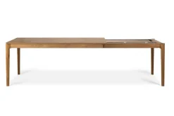 Ausziehtisch Bok Teak massiv B 160 cm