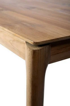 Ausziehtisch Bok Teak massiv B 160 cm