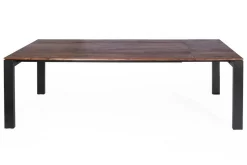 Ausziehtisch Deno Massivholz Nussbaum 140-190 konfigurierbar