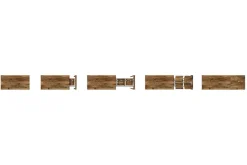 Ausziehtisch Dino Massivholz 140-190 konfigurierbar