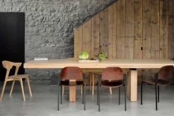 Ausziehtisch Double Eiche massiv 200-300 cm