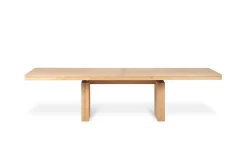 Ausziehtisch Double Eiche massiv 200-300 cm