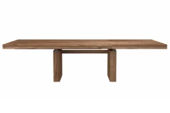 Ausziehtisch Double Teak massiv B 200 cm
