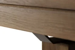 Ausziehtisch Double Teak massiv B 200 cm