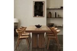 Ausziehtisch Double Teak massiv B 200 cm