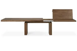 Ausziehtisch Double Teak massiv B 200 cm
