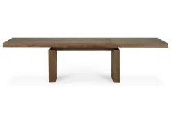 Ausziehtisch Double Teak massiv B 200 cm