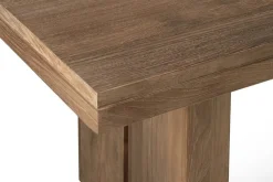 Ausziehtisch Double Teak massiv B 200 cm