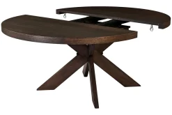 Ausziehtisch Nobel Furnier D 120 cm