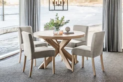 Ausziehtisch Nobel Furnier D 120 cm