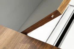 Ausziehtisch S 1072 Nuss 200-290 cm