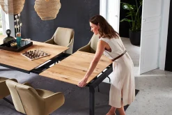 Ausziehtisch Scivolo Eiche 180x100 cm