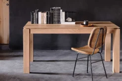 Ausziehtisch Slice Eiche massiv 140 cm