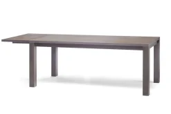 Auszugstisch Tre Eiche massiv grau lackiert ab 140