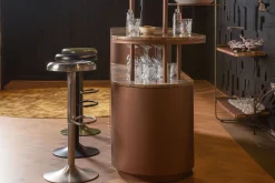 Barhocker Isa grün verstellbar