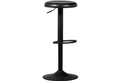 Barhocker Isa schwarz verstellbar