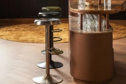 Barhocker Isa silber verstellbar