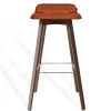 Barhocker Maverick Stoff orange H 93 cm