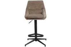 Barhocker Mingus Stoff taupe